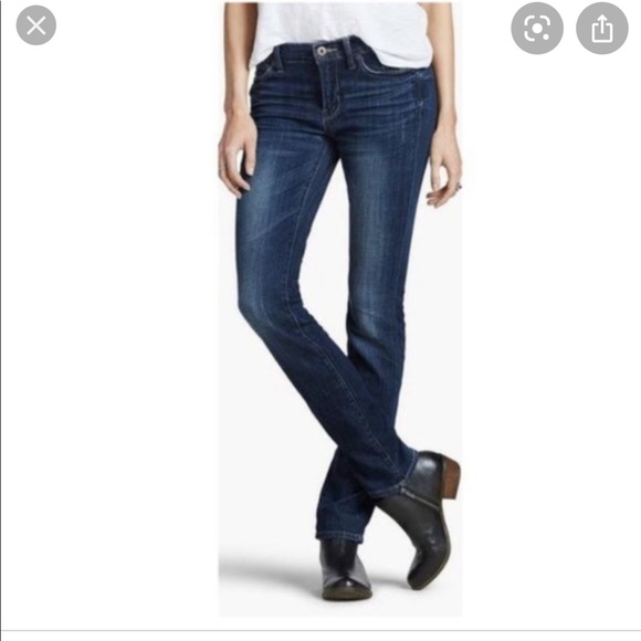 Lucky Brand Denim - Lucky Brooke straight mid rise jeans